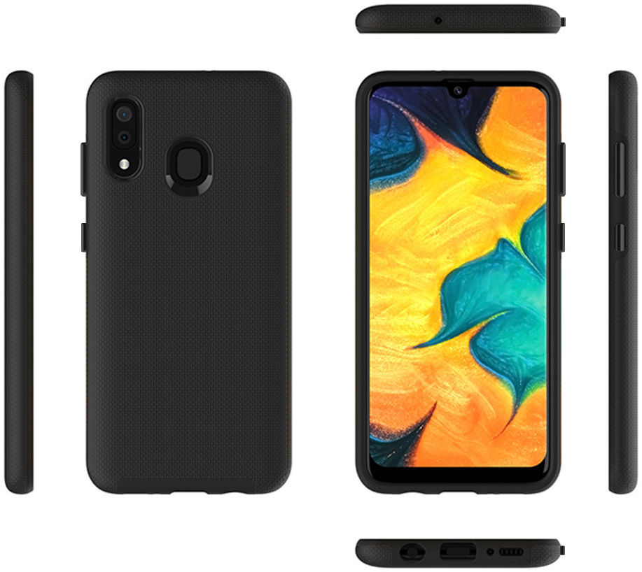Eiger North Series Samsung Galaxy  A20e Hoesje Back Cover Zwart afbeelding 4