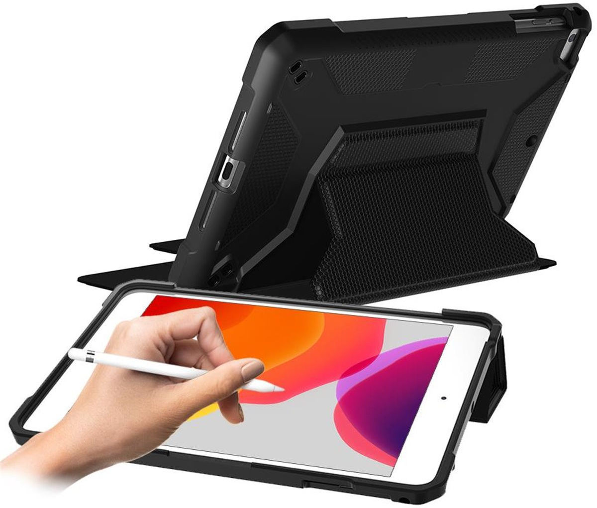 Eiger Storm 1000m Apple iPad 10.2 / Pro 10.5 / Air 10.5 Hoes Zwart afbeelding 3