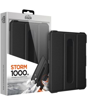 Eiger Storm 1000m Apple iPad Mini 4 / Mini 5 Hoes Book Case Zwart Hoesjes