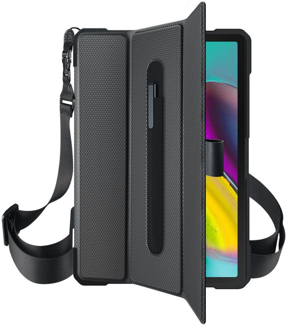Eiger Storm 1000m Samsung Galaxy Tab S5e 10.5 Hoes Book Case Zwart afbeelding 2