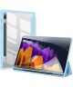 Dux Ducis Toby Samsung Galaxy Tab S7/S8 Hoes Tri-Fold Book Case Blauw