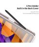 Dux Ducis Toby Samsung Galaxy Tab S7/S8 Hoes Tri-Fold Book Case Roze
