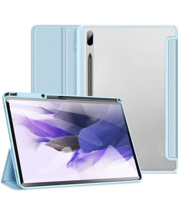 Dux Ducis Toby Samsung Galaxy Tab S8 Plus/S7 Plus/S7 FE Hoes Blauw Hoesjes