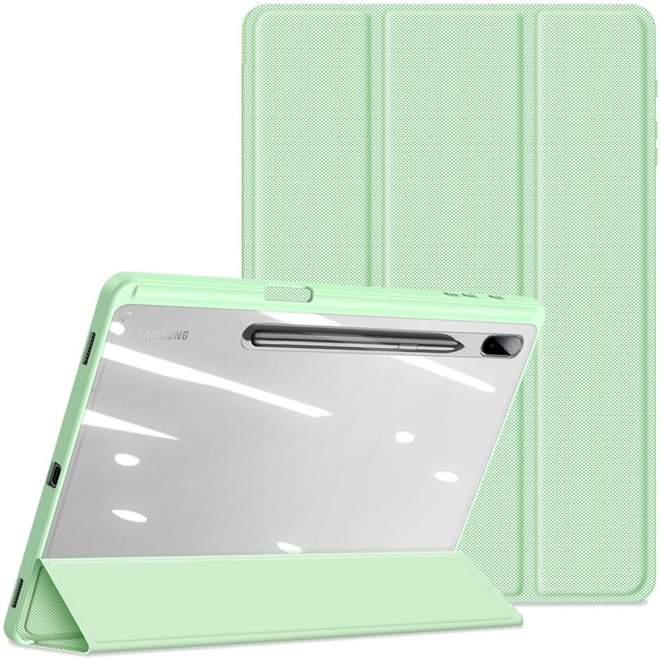 Dux Ducis Toby Samsung Galaxy Tab S8 Plus/S7 Plus/S7 FE Hoes Groen afbeelding 11