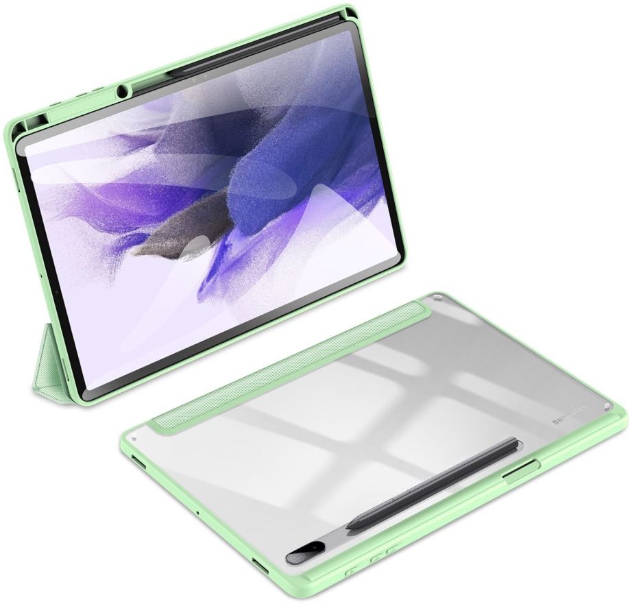 Dux Ducis Toby Samsung Galaxy Tab S8 Plus/S7 Plus/S7 FE Hoes Groen afbeelding 9