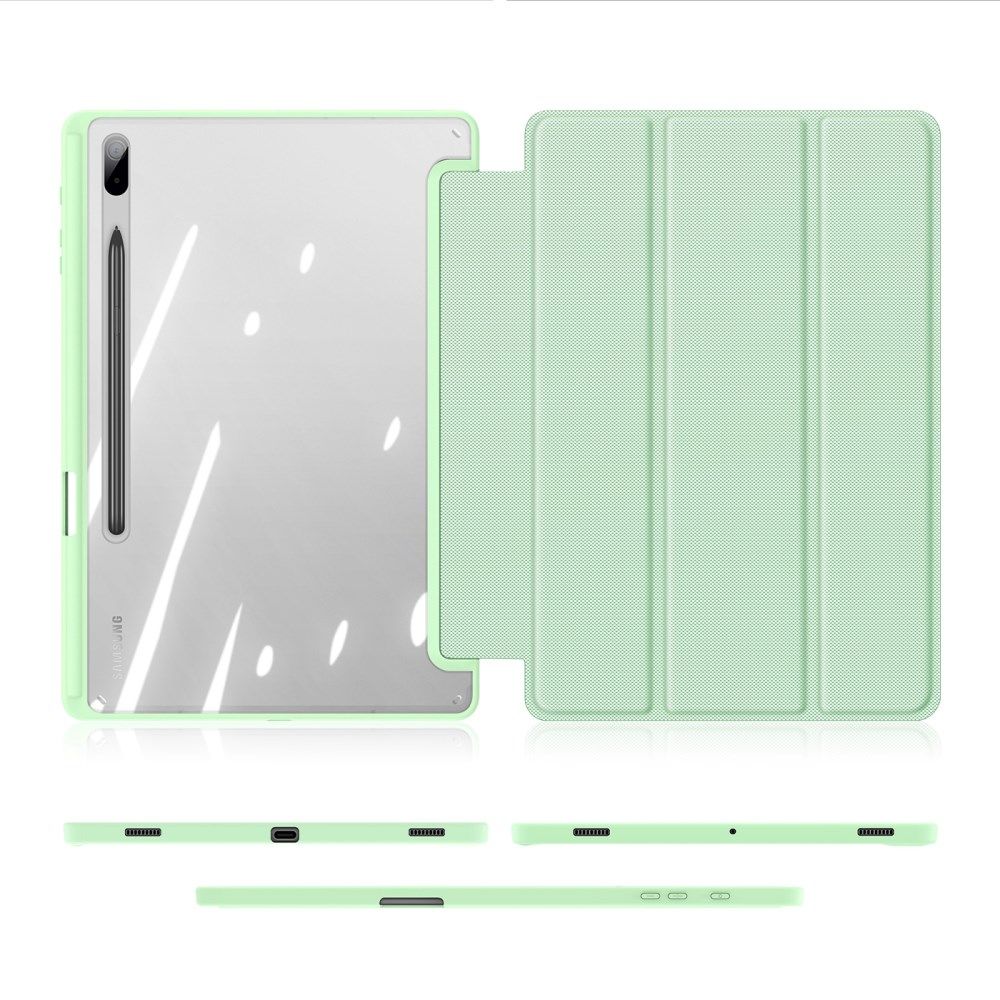 Dux Ducis Toby Samsung Galaxy Tab S8 Plus/S7 Plus/S7 FE Hoes Groen afbeelding 8