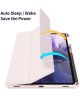 Dux Ducis Toby Samsung Galaxy Tab S8 Plus/S7 Plus/S7 FE Hoes Roze