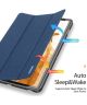 Dux Ducis Domo Samsung Galaxy Tab S7 / Tab S8 Hoes Book Case Blauw
