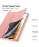 Dux Ducis Domo Samsung Galaxy Tab S7 / Tab S8 Hoes Book Case Roze