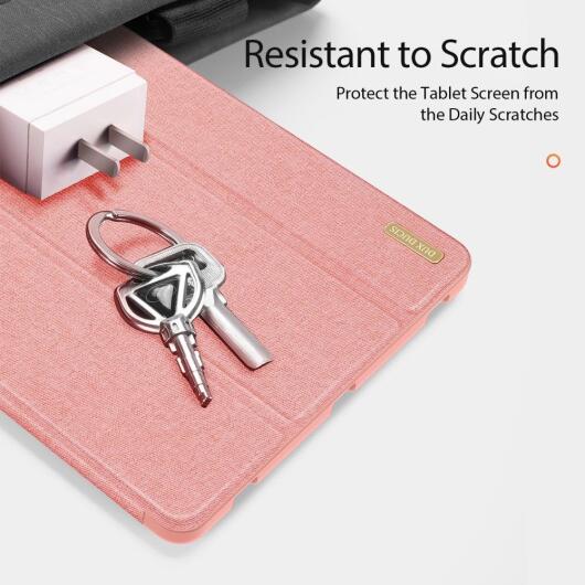 Dux Ducis Domo Samsung Galaxy Tab S8 Plus/S7 Plus/S7 FE Hoes Roze afbeelding 7