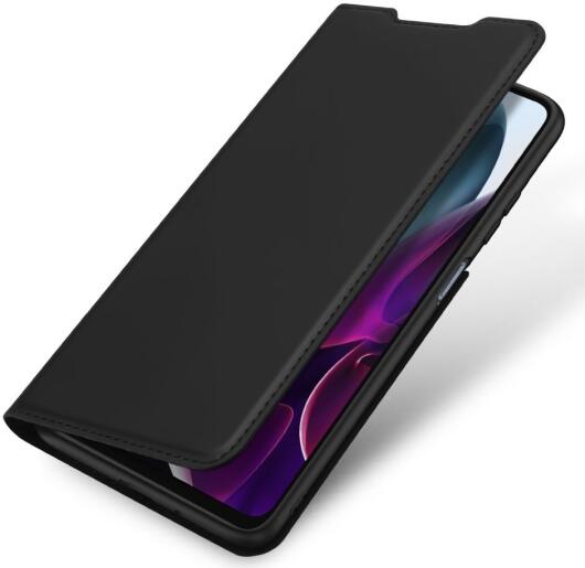 Dux Ducis Skin Pro Motorola Moto G200 5G Hoesje Portemonnee Zwart afbeelding 1