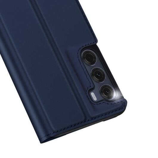 Dux Ducis Skin Pro Motorola Moto G200 5G Hoesje Portemonnee Blauw afbeelding 8