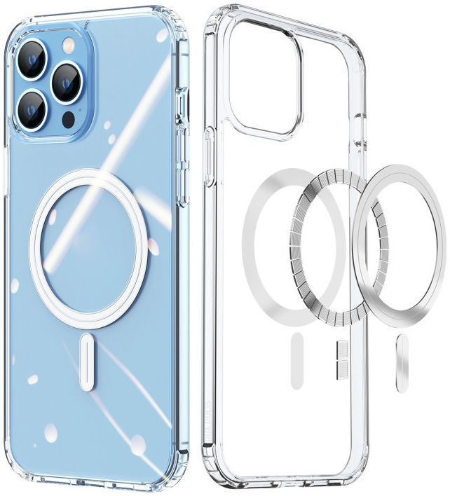 Dux Ducis Clin Apple iPhone 12 / 12 Pro Hoesje MagSafe Transparant afbeelding 1