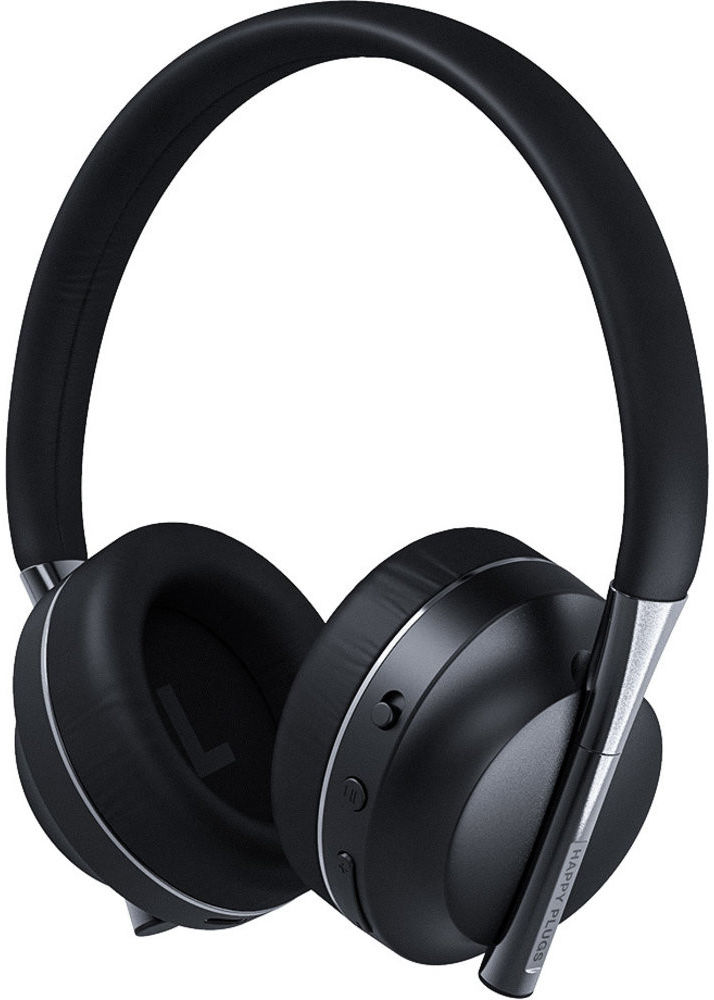Happy Plugs Play Bedraad/Draadloze Bluetooth On-Ear Koptelefoon Zwart afbeelding 3