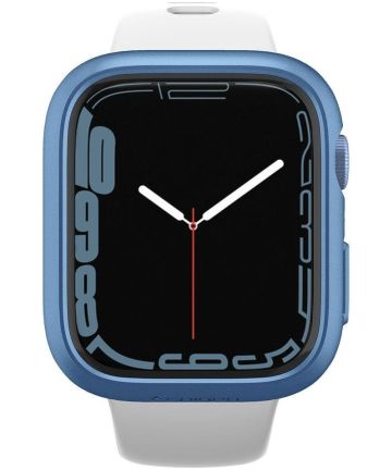 Spigen Thin Fit Apple Watch 41MM Hoesje Hard Plastic Bumper Blauw Cases