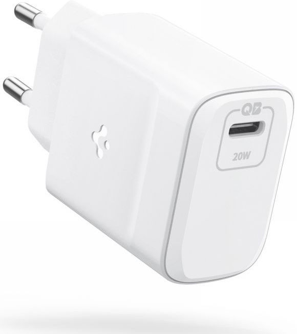 Spigen PE2011 20W Power Delivery 3.0 USB-C Snellader Wit afbeelding 1