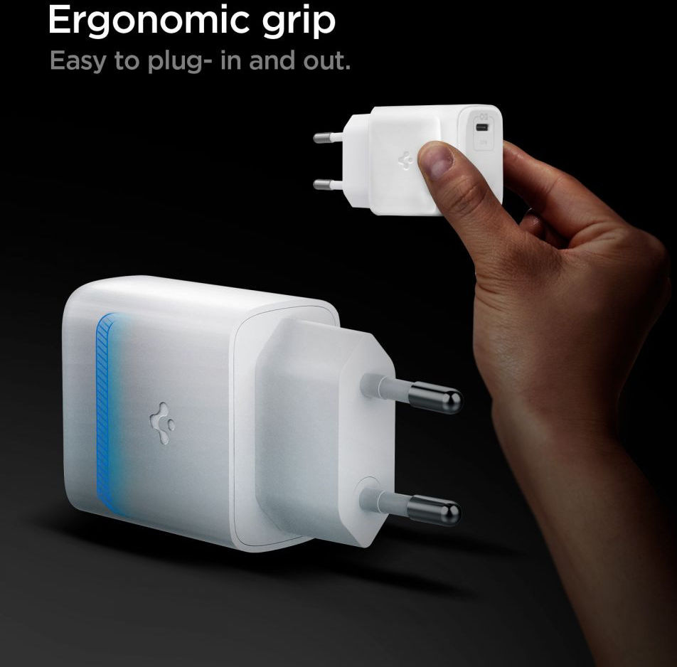 Spigen PE2011 20W Power Delivery 3.0 USB-C Snellader Wit afbeelding 5