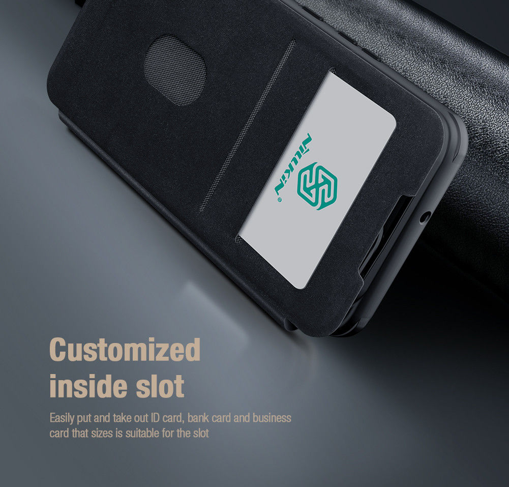 Nillkin Qin Pro Samsung Galaxy S22 Hoesje Camera Slider Groen afbeelding 5
