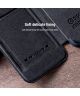 Nillkin Qin Samsung Galaxy S22 Hoesje met Camera Slider Rood