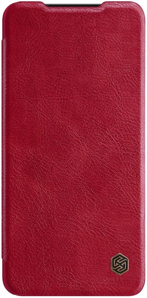 Nillkin Qin Samsung Galaxy S22 Ultra Hoesje met Camera Slider Rood afbeelding 12