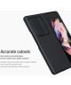Nillkin Samsung Galaxy Z Fold 3 Hoesje Siliconen Camera Slider Zwart