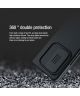 Nillkin Samsung Galaxy Z Fold 3 Hoesje Siliconen Camera Slider Groen