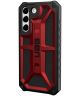 Urban Armor Gear Monarch Samsung Galaxy S22 Hoesje Crimson