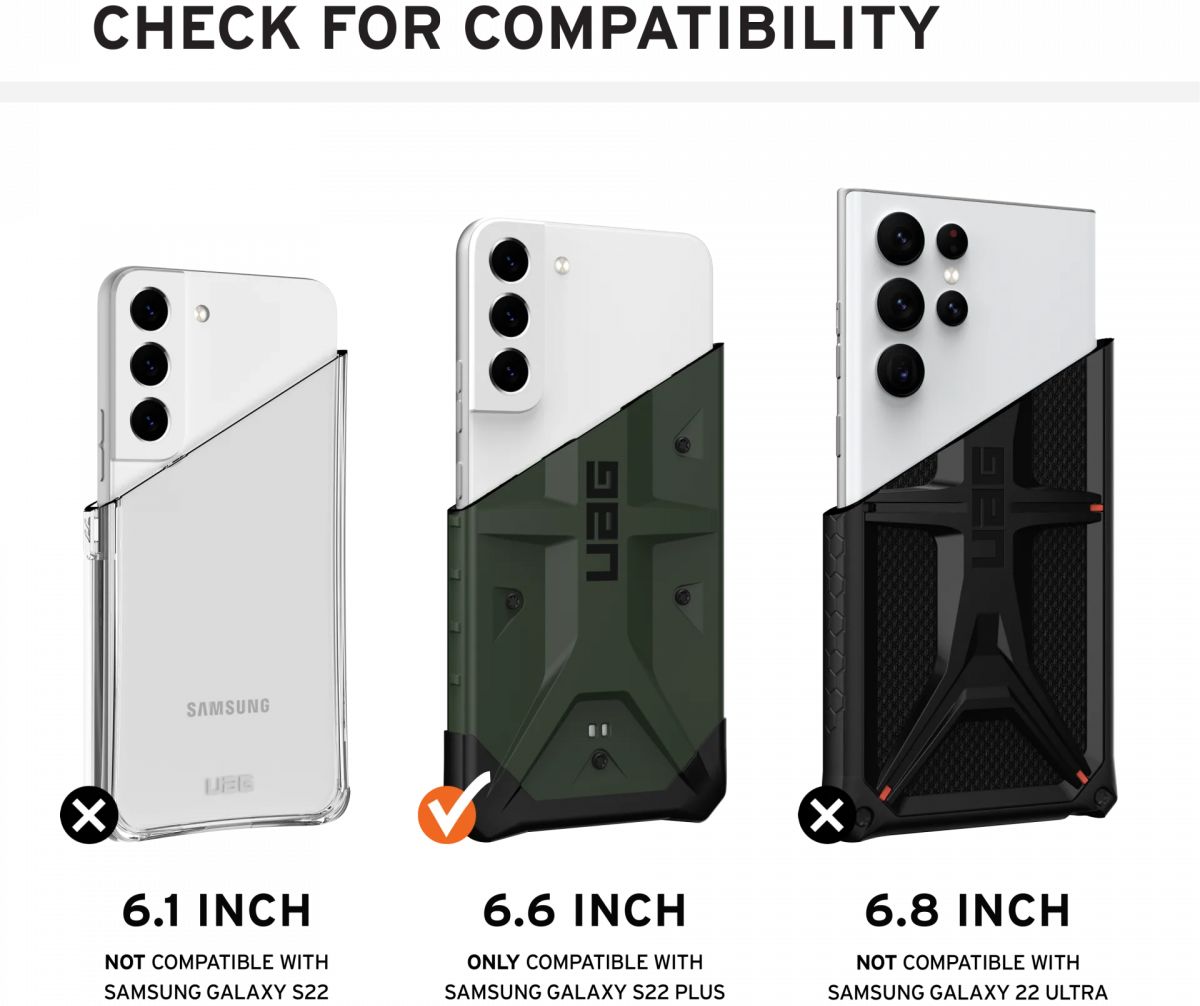 Urban Armor Gear Plyo Samsung Galaxy S22 Plus Hoesje Ice afbeelding 7