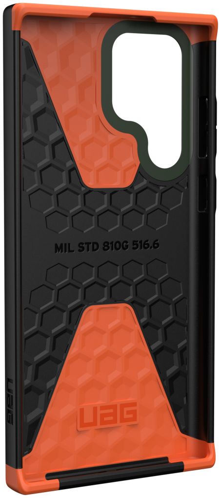 Urban Armor Gear Civilian Samsung Galaxy S22 Ultra Hoesje Olive afbeelding 9