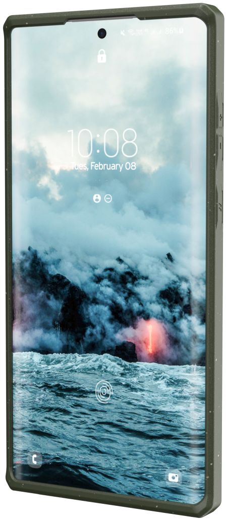 Urban Armor Gear Outback Bio Samsung Galaxy S22 Ultra Hoesje Olive afbeelding 8