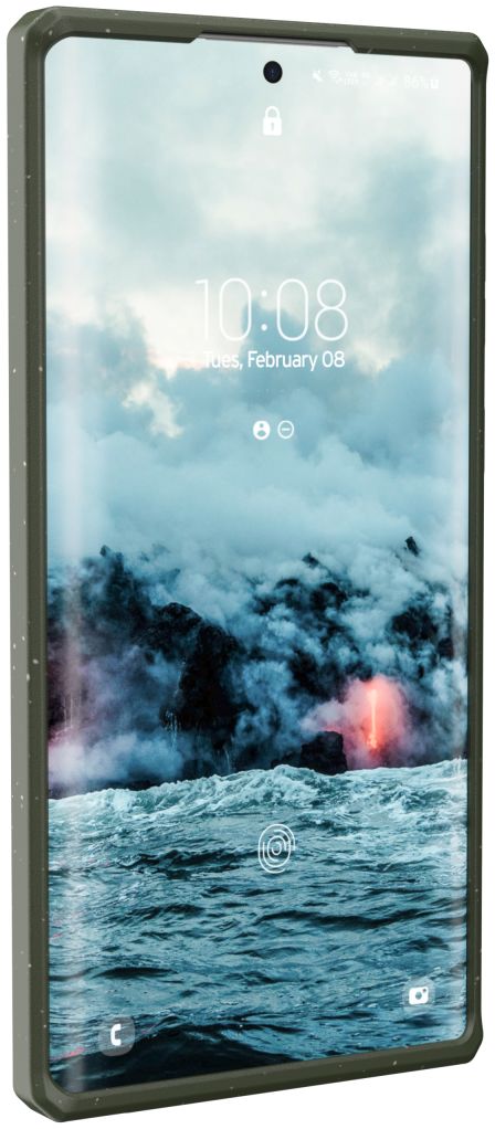 Urban Armor Gear Outback Bio Samsung Galaxy S22 Ultra Hoesje Olive afbeelding 10