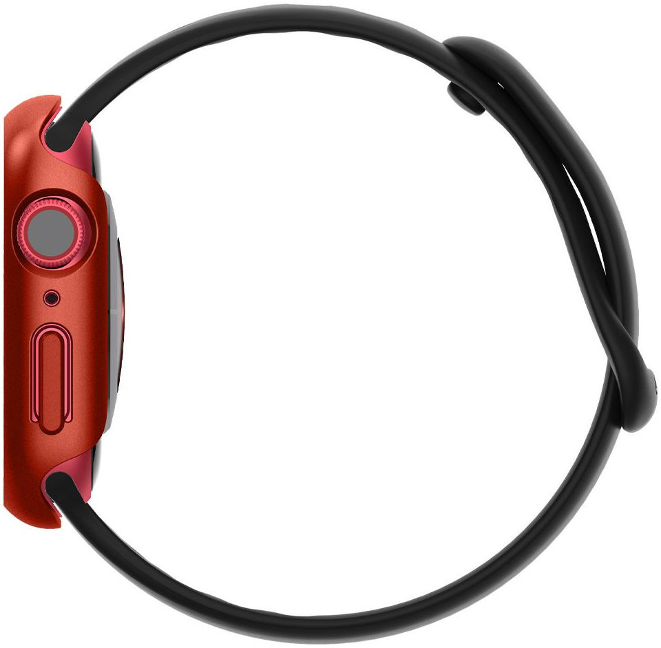 Spigen Thin Fit Apple Watch 7/8 45MM Hoesje Hard Plastic Bumper Rood afbeelding 15