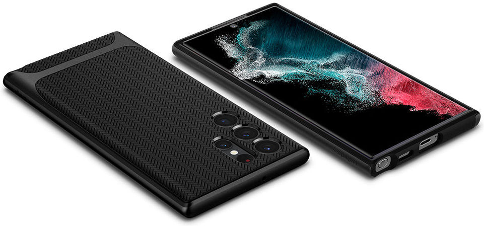 Spigen Neo Hybrid Samsung Galaxy S22 Ultra Hoesje Back Cover Zwart afbeelding 6