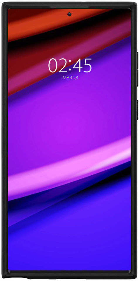 Spigen Core Armor Samsung Galaxy S22 Ultra Hoesje Back Cover Zwart afbeelding 4