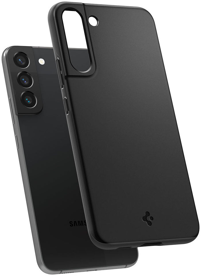 Spigen Thin Fit Samsung Galaxy S22 Plus Hoesje Back Cover Zwart afbeelding 2