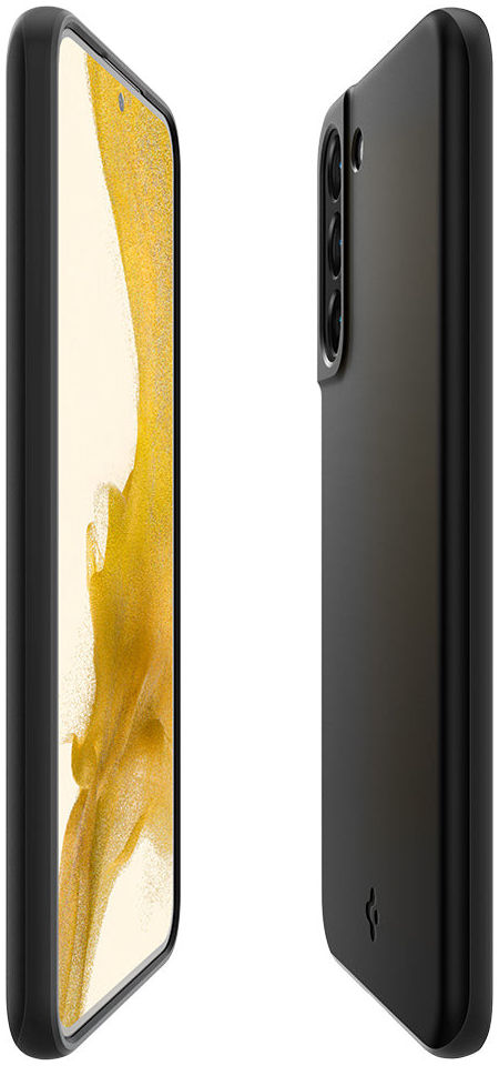 Spigen Thin Fit Samsung Galaxy S22 Plus Hoesje Back Cover Zwart afbeelding 3