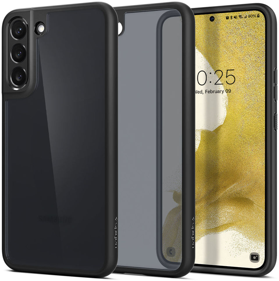 Spigen Ultra Hybrid Samsung Galaxy S22 Plus Hoesje Zwart afbeelding 1