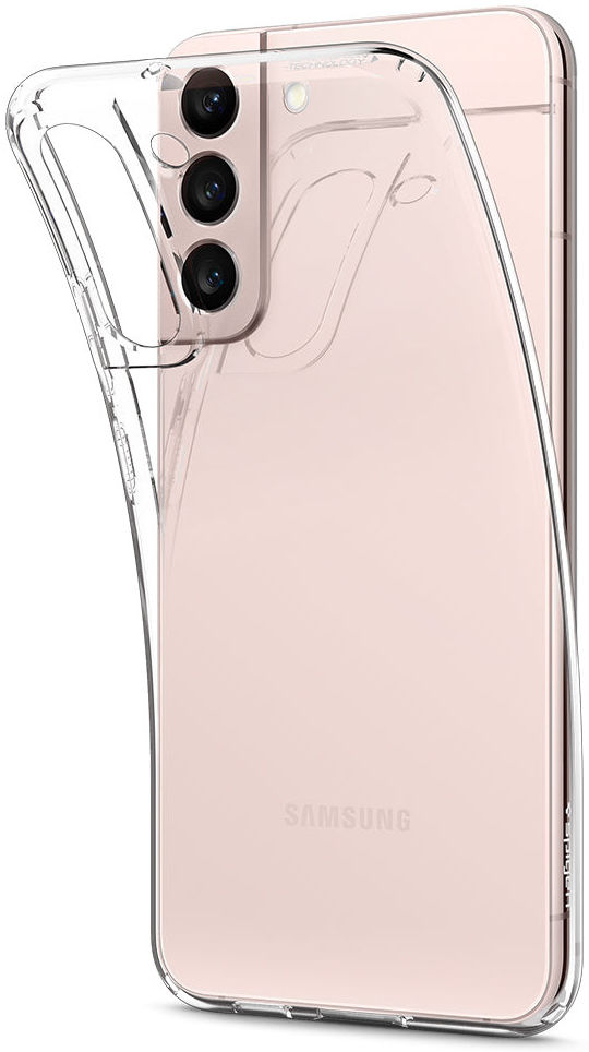 Spigen Liquid Crystal Samsung Galaxy S22 Hoesje Transparant afbeelding 3