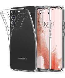 Spigen Crystal Flex Samsung Galaxy S22 Hoesje Transparant