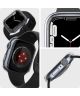 Spigen Thin Fit Apple Watch 7/8/9 45MM Case Hard Plastic Bumper Grijs