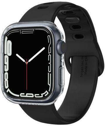 Spigen Thin Fit Apple Watch 7/8 45MM Hoesje Hard Plastic Bumper Clear Cases