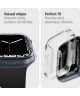 Spigen Thin Fit Apple Watch 7/8 45MM Hoesje Hard Plastic Bumper Clear