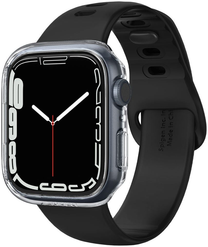Spigen Thin Fit Apple Watch 7/8 45MM Hoesje Hard Plastic Bumper Clear afbeelding 1