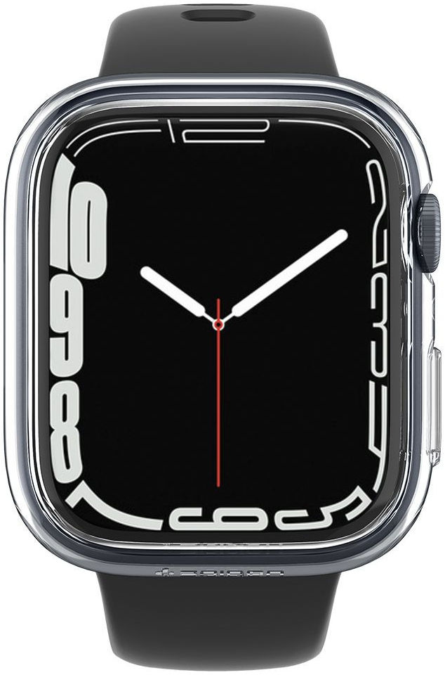 Spigen Thin Fit Apple Watch 7/8 45MM Hoesje Hard Plastic Bumper Clear afbeelding 3