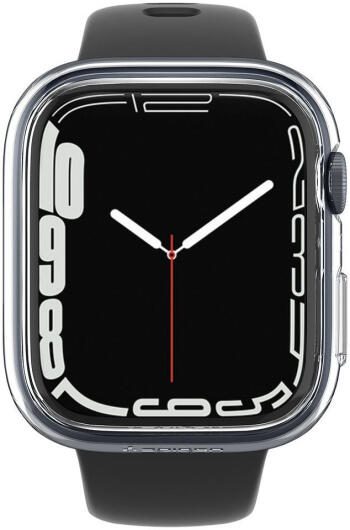 Spigen Thin Fit Apple Watch 7/8 45MM Hoesje Hard Plastic Bumper Clear afbeelding 3