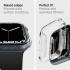 Spigen Thin Fit Apple Watch 7/8 45MM Hoesje Hard Plastic Bumper Clear afbeelding 5