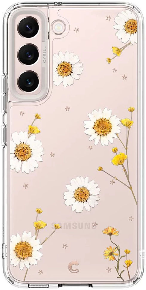 Spigen Cyrill Cecile Samsung Galaxy S22 Hoesje Blooming Daisy afbeelding 3