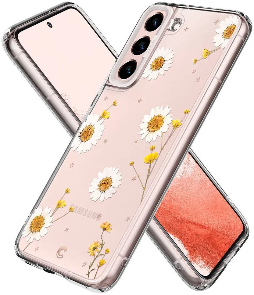 Spigen Cyrill Cecile Samsung Galaxy S22 Hoesje Blooming Daisy afbeelding 6