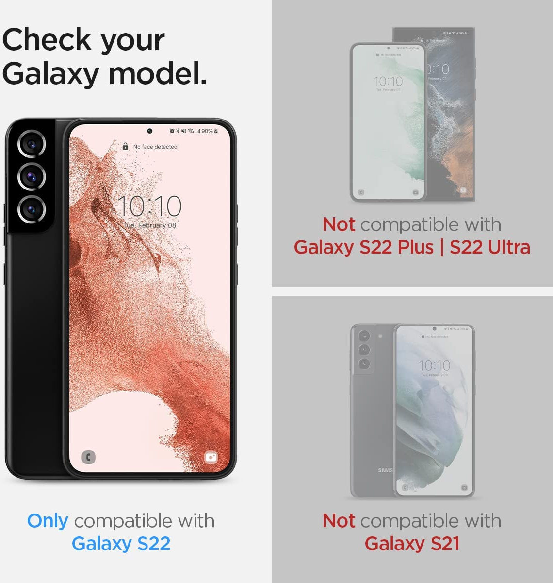 Spigen Neo Flex Samsung Galaxy S22 Screen Protector (2-Pack) afbeelding 2