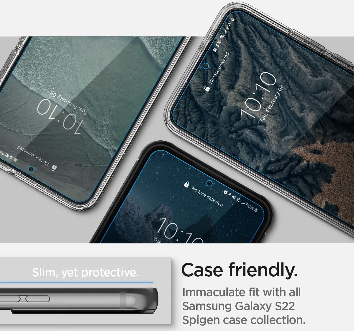 Spigen Neo Flex Samsung Galaxy S22 Screen Protector (2-Pack) afbeelding 5